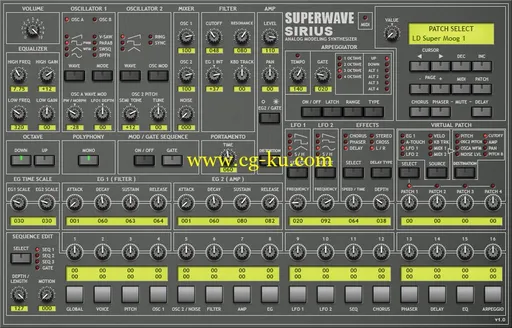 SuperWave Sirius v1.0 WiN的图片1