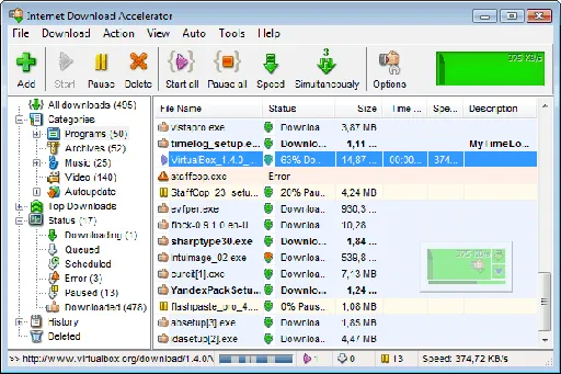 Internet Download Accelerator 5.19.1.1387 + Portable的图片1