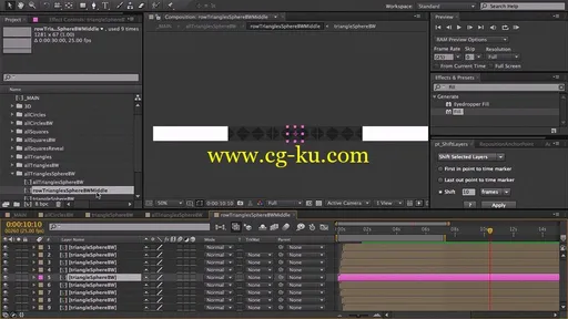 Animating a Geometric Design in After Effects + Project Files的图片2