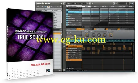 Native Instruments Maschine Expansion: True School v1.1.0 HYBRID的图片1