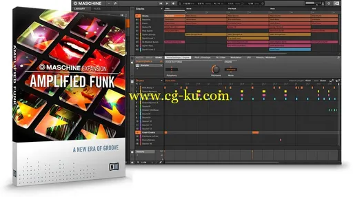 Native Instruments Maschine Expansion Amplified Funk v1.0.0 HYBRID的图片1