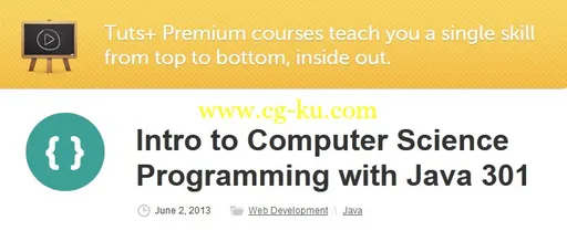 Tuts – Intro to Computer Science Programming with Java 301的图片1