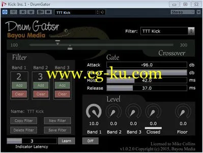 Bayou Media Drum Gator 1.0.2.5 Win/Mac的图片1