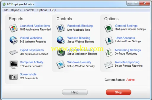 HT Employee Monitor 9.3.3.125的图片2