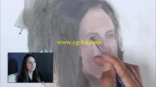 Portrait Painting – Oil on Paper的图片3