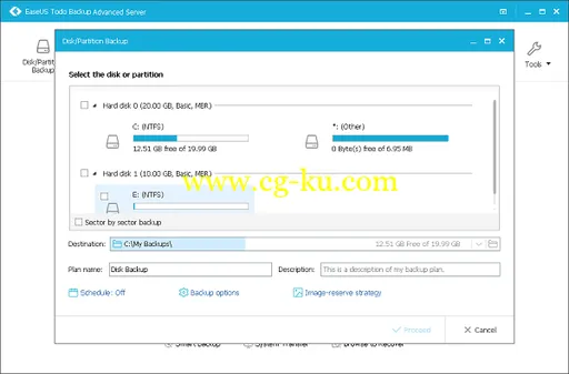 EaseUS Todo Backup Advanced Server 9.3.0.0 Multilingual的图片1