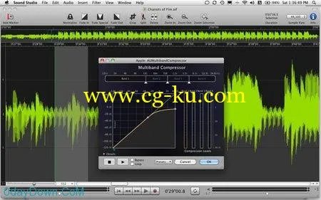 Sound Studio 4.6.3 MacosX 音频软件的图片1