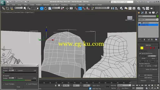 Modeling Low Polygon Game Characters in 3ds Max + Project Files的图片2