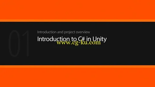 Introduction to C# in Unity + Exercise Files的图片1