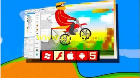 Learn how to make iPhone/android 2D Games without coding的图片1