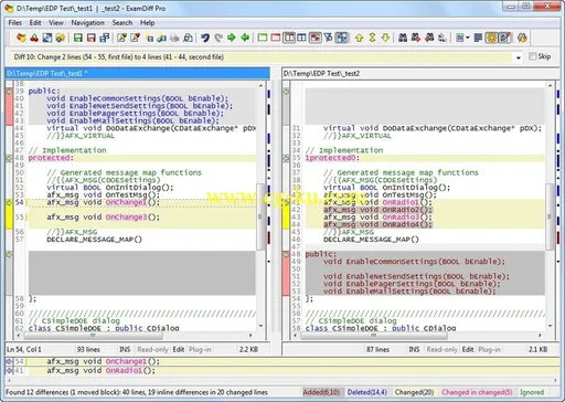 ExamDiff Pro 8.0.1.8 x86/x64的图片1