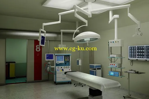 Evermotion Archmodels Vol 70 医院设备3D模型的图片2