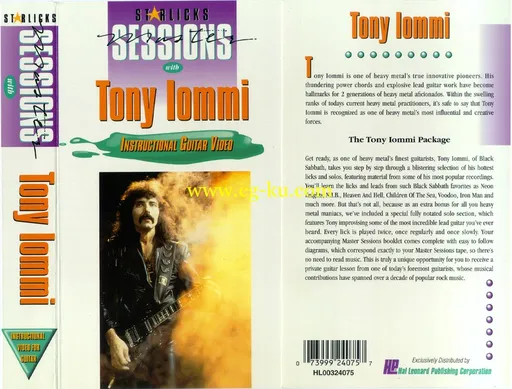 Tony Iommi – Starlicks Master Session (2015)的图片1