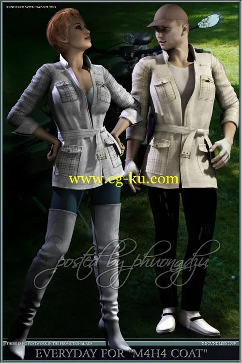 Renderosity Everyday for “M4H4 Coat”的图片1