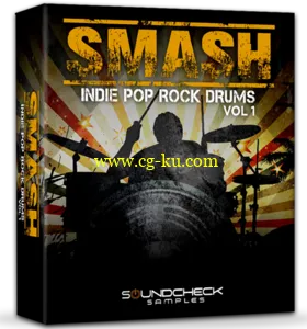 Soundcheck Samples SMASH Indie Pop Rock Drums Vol.1 MULTiFORMAT的图片1