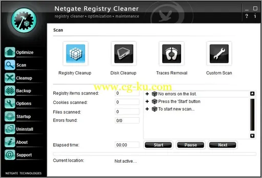 NETGATE Registry Cleaner 12.0.105.0的图片1