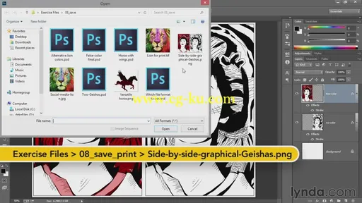 Lynda – Introducing Photoshop Design with Deke McClelland的图片2