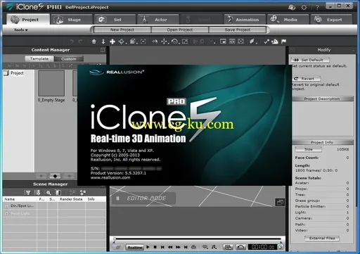 Reallusion iClone 5.51 + Resource Pack的图片3