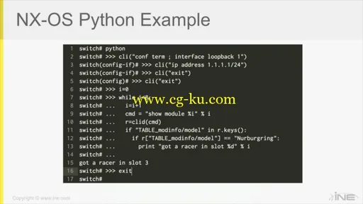 INE – Introduction to Python Programming for Network Engineers的图片2
