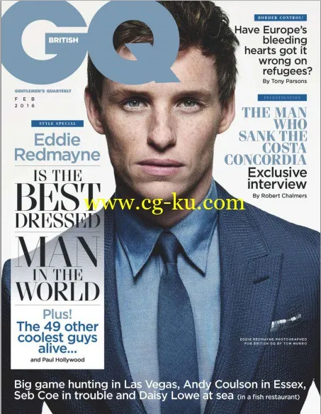 GQ UK – February 2016-P2P的图片1