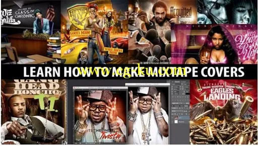 How To Make Mixtape Covers & Mixtape Graphics in Photoshop.的图片1