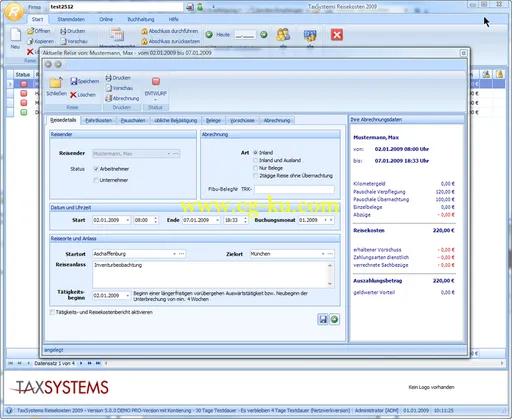 TaxSystems Reisekosten 6.0.40的图片1