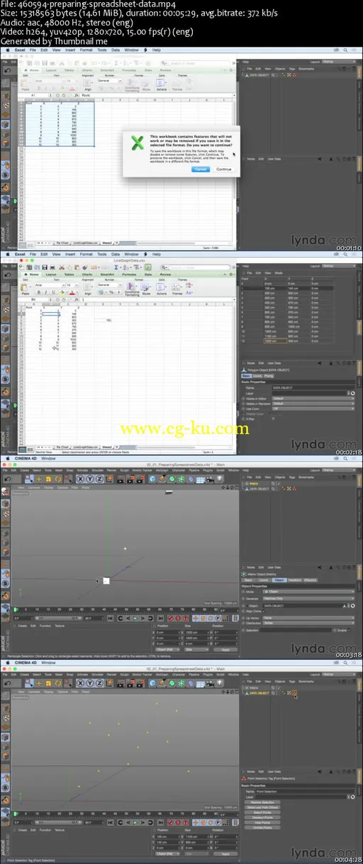 Animating Charts and Graphs in CINEMA 4D的图片2