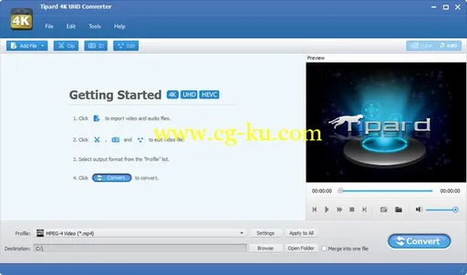 Tipard 4K UHD Converter 8.0.16 Multilingual的图片1