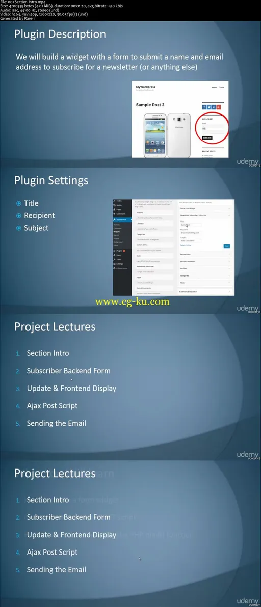 Learn Plugin Development in WordPress By Building Projects的图片2