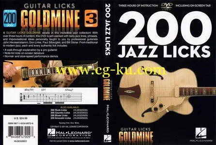 Guitar Licks Goldmine – 200 Jazz Licks的图片1