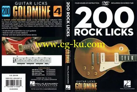 Guitar Licks Goldmine – 200 Rock Licks的图片1