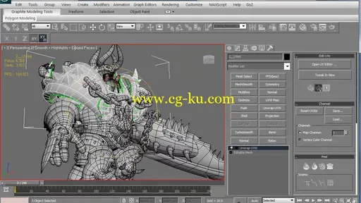 3DMotive – Orc Body ZBrush Series, Volume 1 with Stephen Wells ZBrush兽人教程的图片2