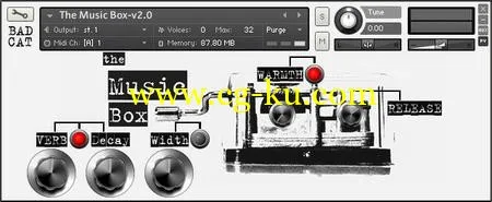 Bad Cat Samples The Music Box V.2 KONTAKT EXS24的图片1