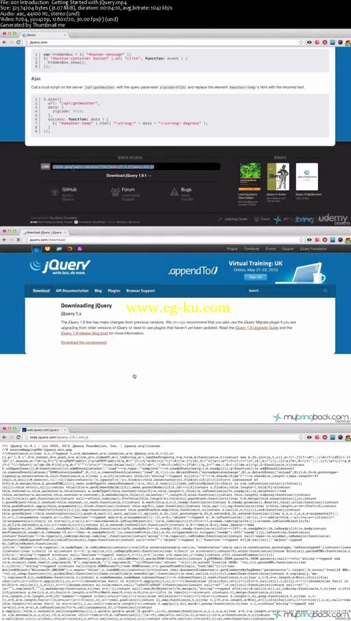 JQuery with AJAX for web developers的图片2