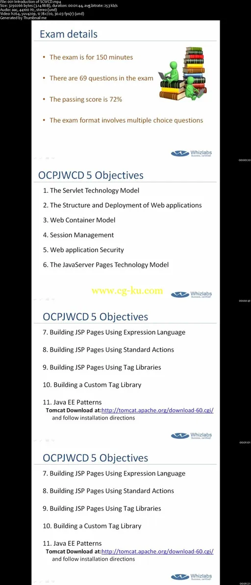 Oracle Java SCWCD / OCWCD 5 Certification Exam Preparation的图片2
