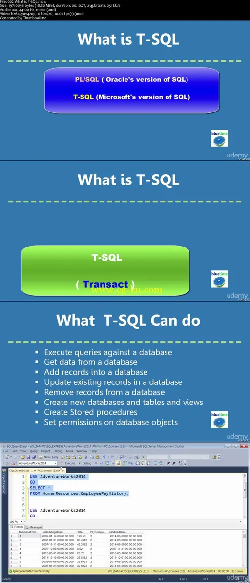 T-SQL For Beginners: Learn to Query SQL Server Databases的图片2