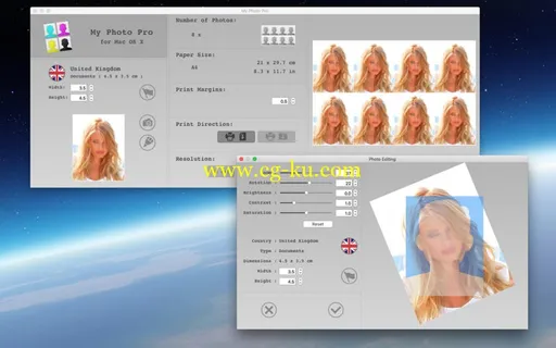 My Photo Pro – Passport Id Photos 1.1 MacOSX的图片1