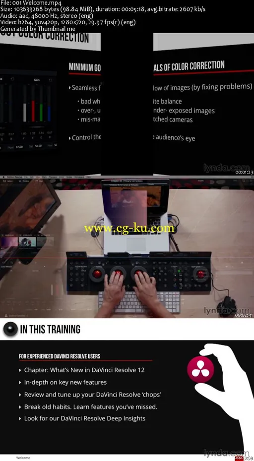 DaVinci Resolve 12 Essential Training的图片1