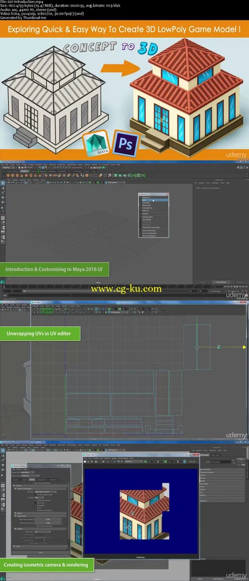 Learn Low-Poly Modeling & Texturing for Games的图片2