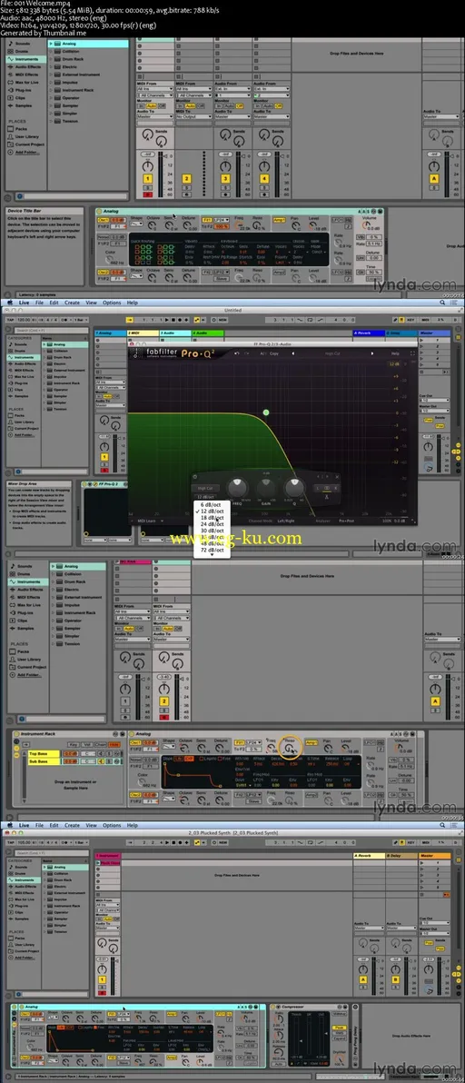 Lynda – Up and Running with Ableton Analog的图片1