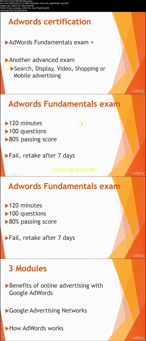 Google Adwords Fundamentals exam prep的图片2