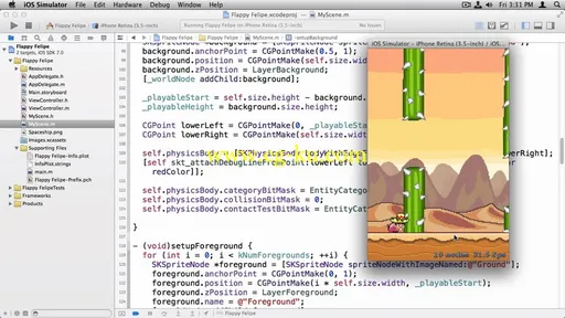 How To Make a Game Like Flappy Bird Series (Objective-C)的图片2