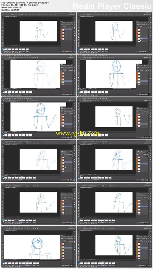 Dixxl Tuxxs – Traditional Animation Techniques in Photoshop的图片1