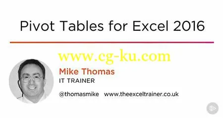 Pivot Tables for Excel 2016的图片1