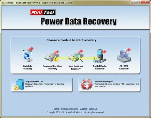 MiniTool Power Data Recovery 6.8.0.0的图片1