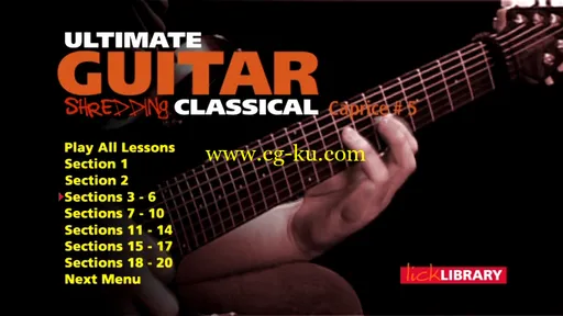 Lick Library – Ultimate Guitar Techniques Shredding Classical – Caprice №5的图片2