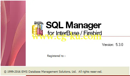 EMS SQL Manager for InterBase & Firebird 5.3.0.46603的图片1