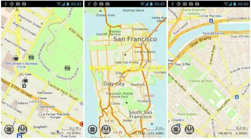 MapsWithMe Pro Offline Maps v2.4.7 Android的图片2