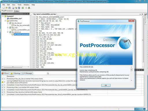 Delcam PostProcessor 2015 SP1的图片2