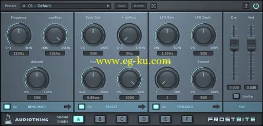 AudioThing Frostbite v1.5.1 MacOSX的图片1